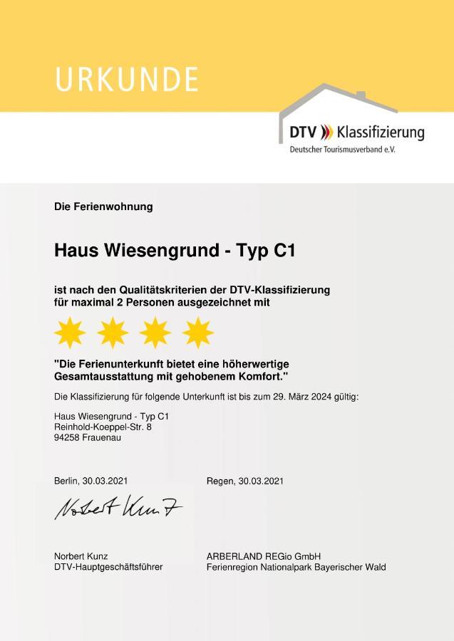 Haus Wiesengrund Frauenau Buitenkant foto